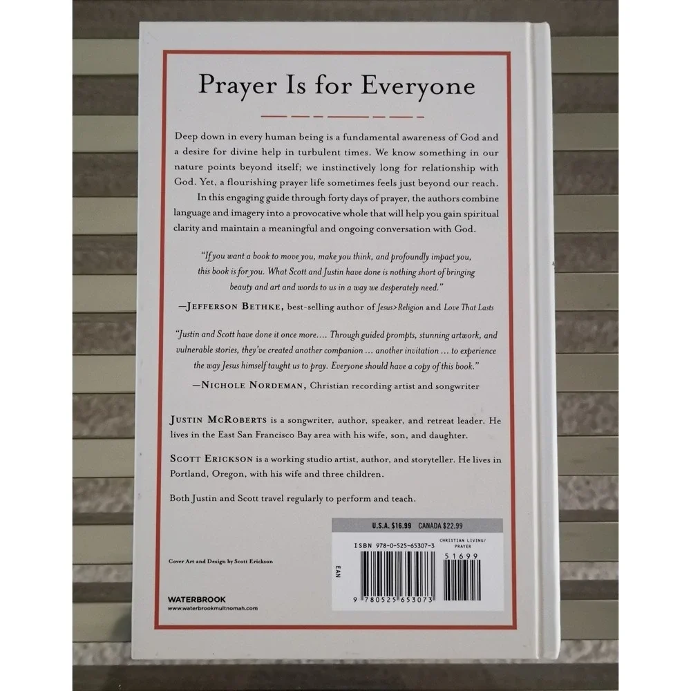 May It Be So: Forty Days with the Lord's Prayer Hardcover.